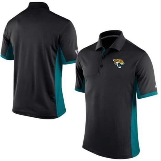 Men's Black Jacksonville Jaguars Performance Polo